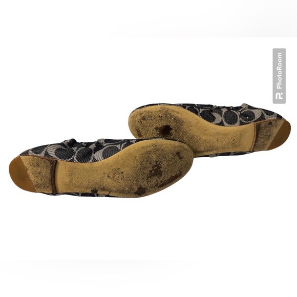 Coach Ballet Flats in Signature C Denim| Size: 6.5 - Picture 2 of 5